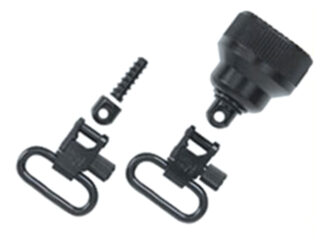 Uncle Mikes Quick Detach Mag/Cap Swivel Set for Mossberg 500/590 12 Gauge