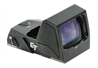 Crimson Trace RAD Pro 1x Open Reflex Sight, 5 MOA Green Dot, Black, 5.5 in Length