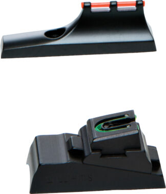 CVA DuraSight Z2 Fiber Optic Sight Set Red Front, Green Rear (Black)