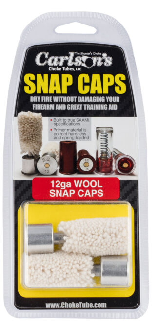 Carlson's Choke Tubes 00105 Snap Cap 12Gauge 2Pack