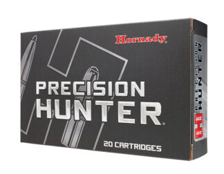 Hornady Precision Hunter .28 Nosler 162 gr ELD-X Ammo, 20 Rounds, Brass