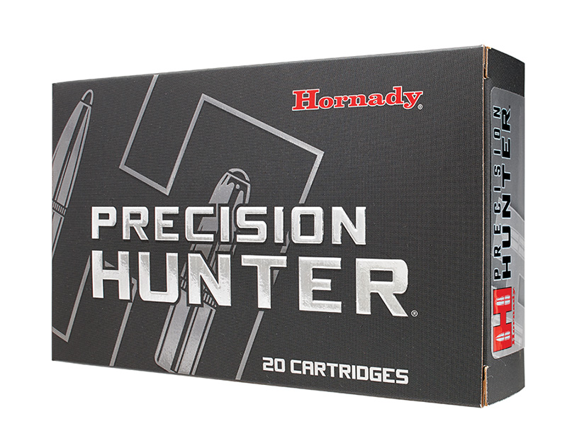 Hornady Precision Hunter .28 Nosler 162 gr ELD-X Ammo, 20 Rounds, Brass