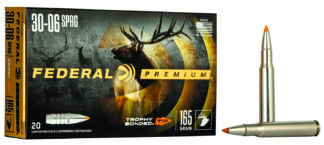 Federal Premium .30-06 Springfield 165 Grain Trophy Bonded Tip, 20 Rounds