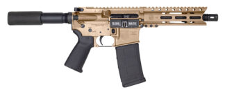 Diamondback DB15 Carbon Series Semi-Auto Pistol 5.56 7 in Barrel, Flat Dark Earth