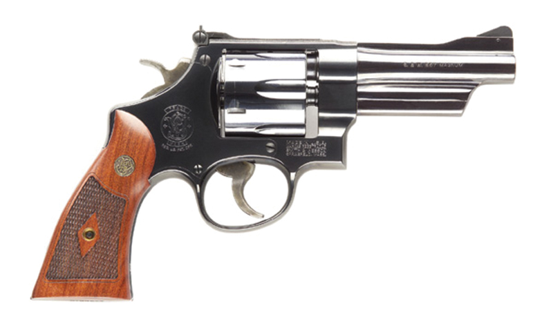 Smith & Wesson Model 27 Classic .357 Magnum 4 in Blued Revolver, 6 Rounds