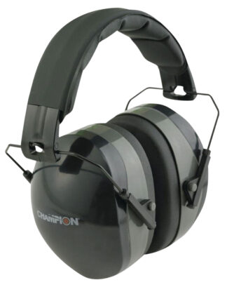 Champion 40970 Passive Over-the-Head Earmuffs 27 dB Black/Gray