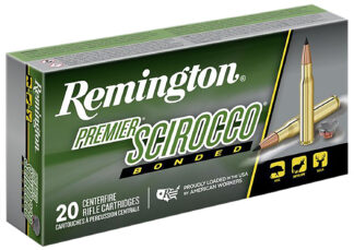 Remington Premier Scirocco Bonded .243 Winchester 90 gr Boat Tail, 20 Rounds