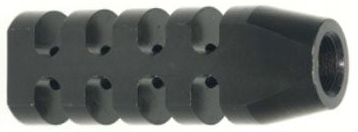 Bowden Tactical AR15 Small 4-Port .875" Muzzle Brake, 1/2-28, Black