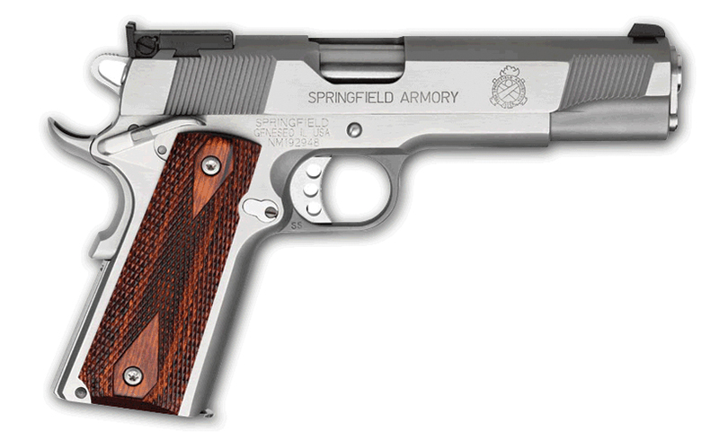 Springfield Armory 1911 Target .45 ACP 5 in Stainless Barrel 7+1