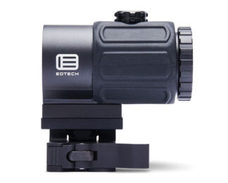 EOTech G43 3X Fixed Magnification Micro Magnifier W/ STS Switch-to-Side Mount, Black