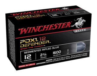 Winchester PDX1 Defender 12 Gauge 2.75 in Segmented Rifled Slug, 1 oz, 10 Rounds