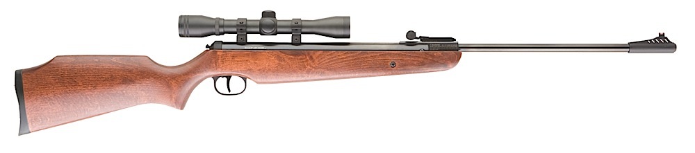 RWS Air Hawk Break Action .17 Caliber Air Rifle, 18.7 in Barrel, 1-Shot, Blued/Wood
