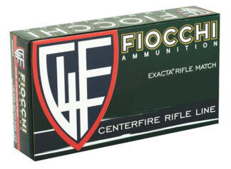 Fiocchi Exacta Rifle Match 168 gr Sierra Match King HPBT 20 Rounds