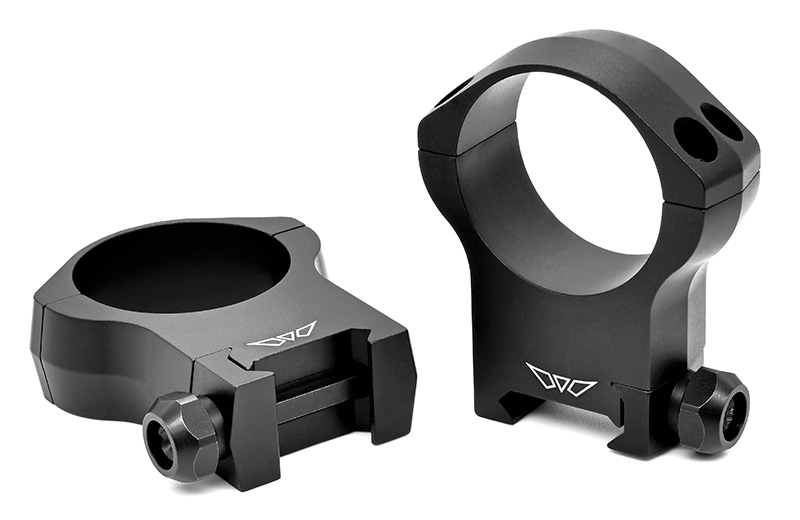 Warne 7244M Mountain Tech 35mm Ultra High Matte Scope Rings (Picatinny/Weaver)