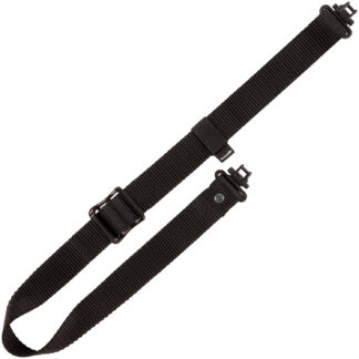 Allen Company Slide-N-Lock Black Web Sling, Quick Adjusting (1.25 in Web, 24"-40" Length)