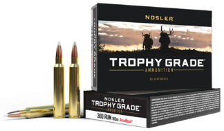 Nosler Trophy Grade .300 RUM 180 gr AccuBond 20-Round Box