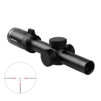 Riton 5 Tactix 1-10x24mm 3OT Illuminated Reticle FFP 30mm Black Rifle Scope