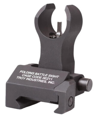 Troy Ind SSIGFBSFHBT00 Front Folding BattleSight HK Black Hardcoat Anodized