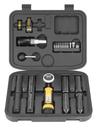 Wheeler 545454 Professional Scope Mounting Kit for 1 in and 30mm Scopes, Black Metal