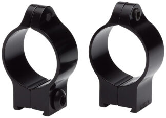 Browning 12365 Rimfire Scope Rings 1in Low Matte Black for T-Bolt/SA-22 Bases