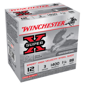 Winchester Super-X 12 Gauge 3" 1-1/4oz BB High Velocity Steel