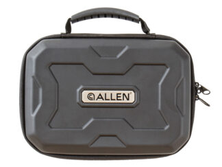 Allen Company EXO Handgun Case, Black, 9 in x 6.25 in
