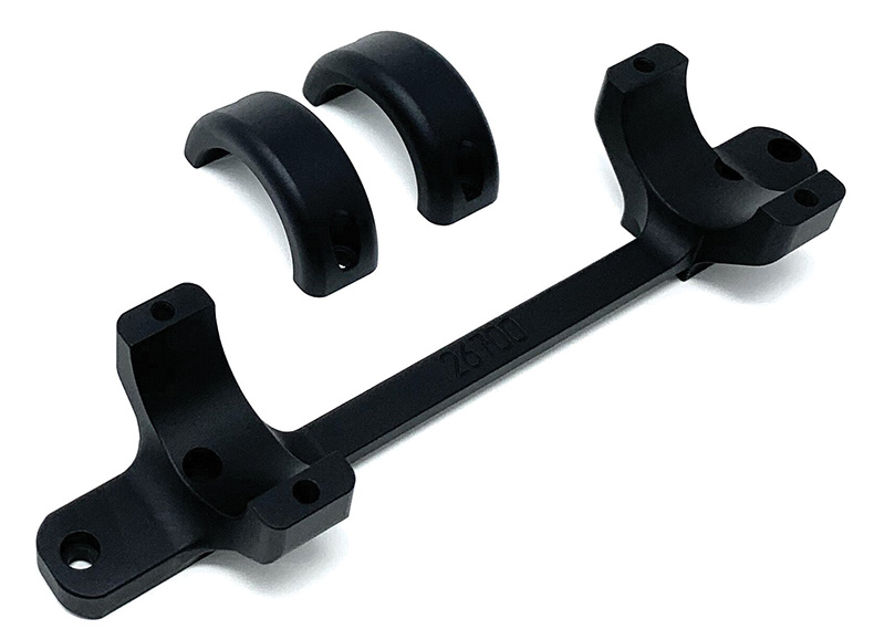 DNZ Game Reaper 1-Piece Scope Mount for Mossberg Patriot, 30mm Med, Short Action, Matte Black