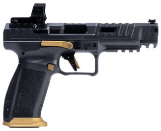 Canik SFx Rival 9mm 5" Rival Grey Semi-Auto Pistol, MeCanik MO2 Optic, 18+1 Rounds