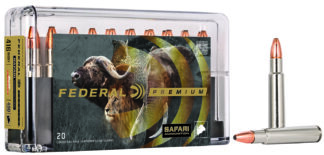 Federal Ammunition P416SA 416 Rigby 400 gr Swift a-Frame Premium Safari Cape-Shok