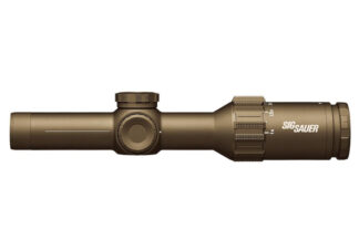 SIG Sauer TANGO6T 1-6x24mm Low Power Variable Optic, 30mm, Illuminated Hellfire SVPS, FDE