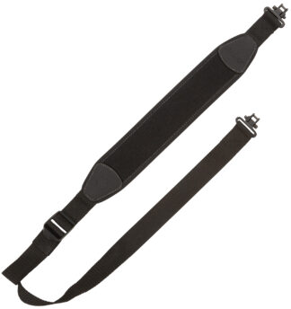 Allen Company Cascade Neoprene Sling W/Swivels, Black Adjustable Rifle Sling