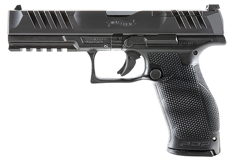 Walther PDP Full-Size Semi-Auto Pistol 9mm 5in Optic Ready Black Polymer