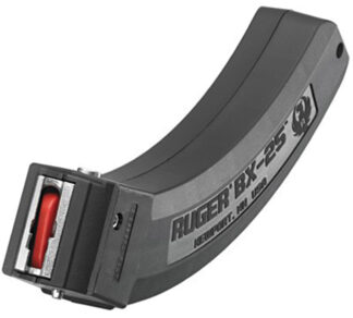 Ruger BX-25 .22 LR Detachable Magazine, Fits 10/22, SR22, 77/22, Black, 25 Rounds