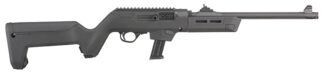 Ruger PC Carbine 9mm Semi-Auto 16.12 in Barrel, 17 Rounds, Black with Magpul Backpacker Stock