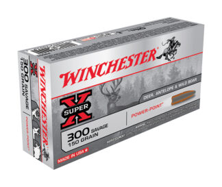 Winchester Super-X .300 Savage 150gr Power-Point Ammo, 20 Rds/Bx