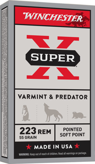 Winchester Super X .223 Rem/5.56 NATO 55-Grain 20-Round Box
