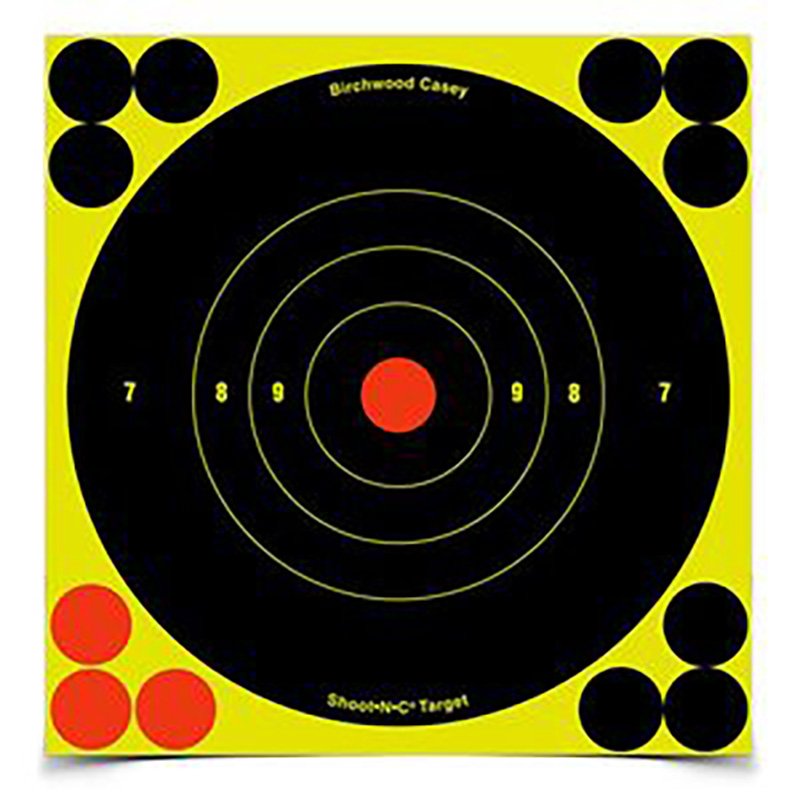 Birchwood Casey 8" Target Dispenser Papers, 25 Pack, Self-Adhesive