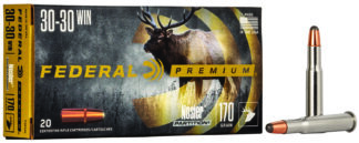 Federal Premium P3030D .30-30 Winchester 170 gr Nosler Partition Rifle Ammo (20 Rounds)