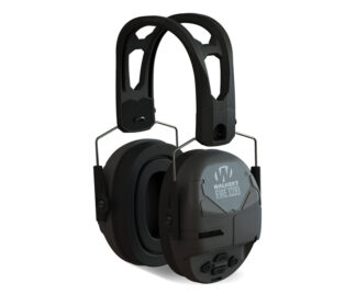 Walkers Firemax Electronic Ear Muffs, Rechargeable, Black