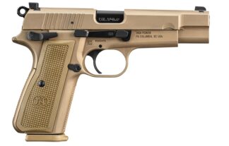 FN High Power 9mm Single-Action Semi-Auto Pistol 4.7 in Flat Dark Earth