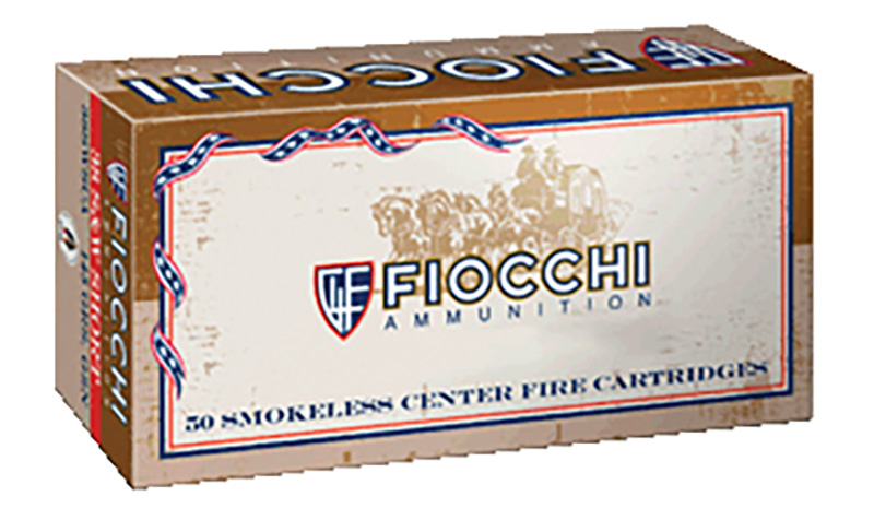 Fiocchi Cowboy Action 45 Long Colt 250 gr Lead Round Nose Flat Point, 50 Rounds/Box