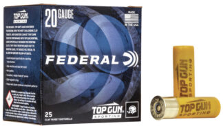 Federal Top Gun Sporting 20 Gauge 2.75 in 7/8 oz #7.5, 25 Rounds