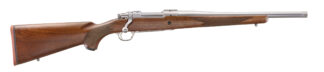 Ruger Hawkeye Hunter 6.5mm Creedmoor Bolt-Action Rifle, 16.6 in Satin Stainless 5/8x24 Threaded Barrel