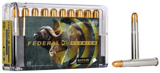 Federal Premium Safari Cape-Shok 470 Nitro Express 500 Grain Trophy Bonded Sledgehammer Solid