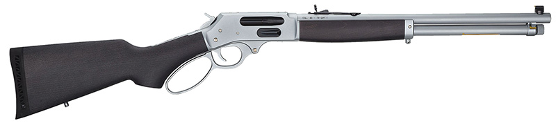 Henry Repeating Arms All-Weather Side Gate Lever Action .45-70 Government 18.43 in Barrel Hard Chrome/Walnut