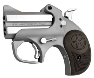 Bond Arms Roughneck Single Action 9mm, 2.5 in Barrel, Fixed Sights, Stainless Rough & Tumble