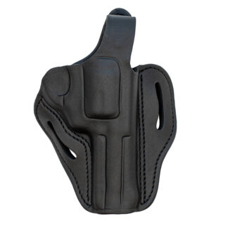 1791 Gunleather RVHX-2 Revolver Holster, Size 2, Stealth Black, Right Hand, Thumb Break