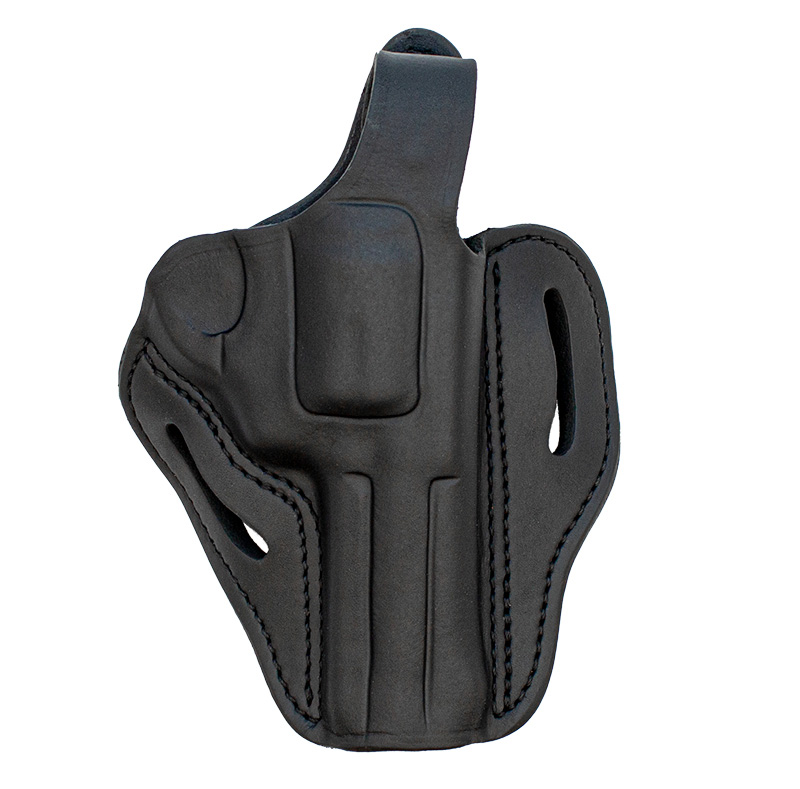 1791 Gunleather RVHX-2 Revolver Holster, Size 2, Stealth Black, Right Hand, Thumb Break