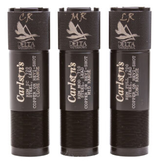 Carlson's Choke Tubes 07269 Delta Waterfowl Remington Rem Choke 12 Gauge Mid/Long/Close Range 17-4 Stainless Steel