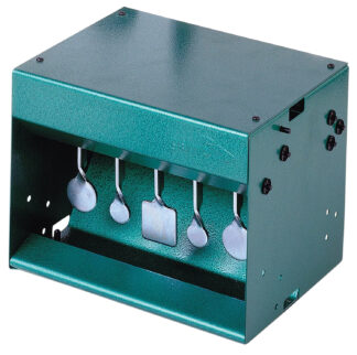 Gamo Rocker Pellet Trap for Lead Pellets, <750 fps, Standing, Steel Green/Silver/White